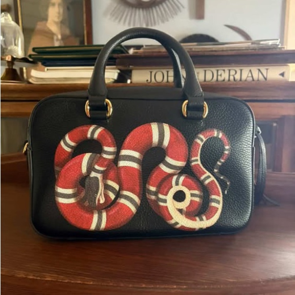Gucci Kingsnake Camera Bag w/dustbag